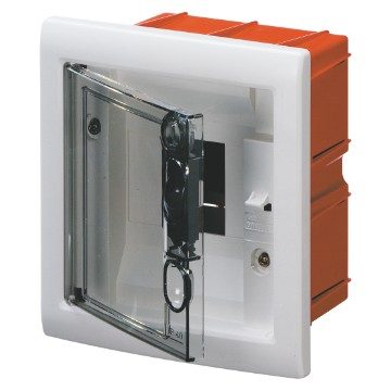 GEWISS GW40602 Rozvodnice 40 CDKi pod omítku, 4M, IP40, bílá, s dvířky, vyjímatelný rám GEWISS GW40602 Rozvodnice 40 CDKi pod omítku, 4M, IP40, bílá, s dvířky, vyjímatelný rám